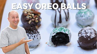 Oreo Balls | Chocolate Oreo Truffles Recipe