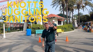 Juggling Janitors At Knott's Berry Farm