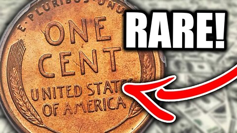 NOT MANY OF THESE RARE PENNIES WERE MADE!! LOOK FOR THESE VALUABLE LOW MINTAGE COINS