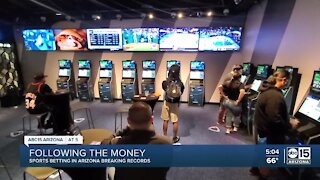 Sports betting in Arizona breaking records