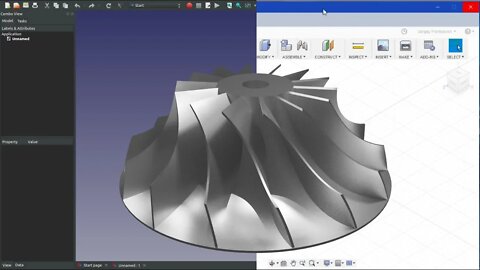 Make a Compressor: FreeCAD and Fusion 360- A Comparison |JOKO ENGINEERING|