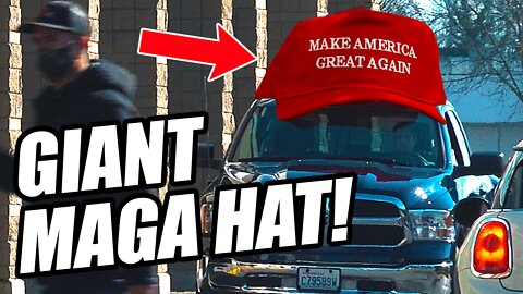 Putting a MAGA Hat on My Truck (Full Version)