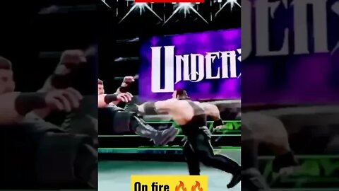 Undertaker on Fire WWE mayhem GamePlay #shorts #short #wwe #wwe2022 #wwemayhem