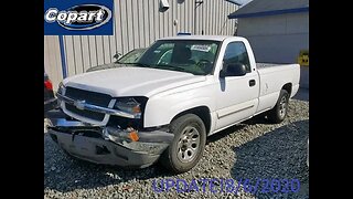 Copart Chevy Silverado Update "Silver"