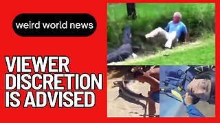 WEIRD WORLD NEWS: Don't Pet the Croc! - Mon, July 10th, 2023