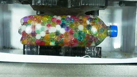 Orbeez Balls Extruded With Hydraulic Press