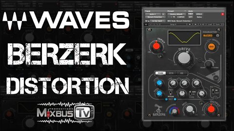 FREE Waves BERZERK Demo Review - Creative Distortion Wave Shaper