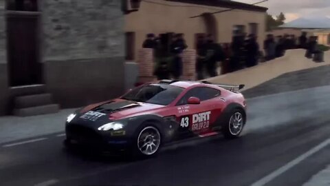 DiRT Rally - Replay - Aston Martin V8 Vantage GT4 at Subida por carretera