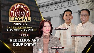 LIVE: Rebellion and Coup d'etat - Pinoy Legal Minds | Septermber 23, 2023