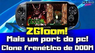 ZGloom jogo gratuito estilo DOOM portado para o PS Vita! Tutorial Completo!