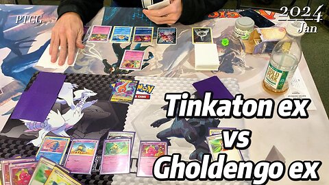 Pokémon TCG (POV) Gholdengo ex VS Tinkaton ex