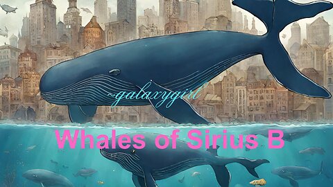 Whales of Sirius B ~ galaxygirl 1/23/2024