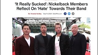 MY sincere Apology to Nickelback