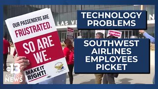 Southwest Airlines employees fight for technology improvements and better pay