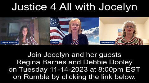 Replay of Justice 4 All with Jocelyn 11-14-2023