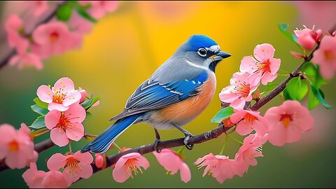 Birds and Piano - Relaxing Melodies for Stress Relief and Meditation