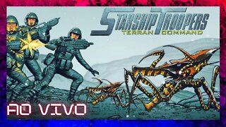 🔴INSETO BOM É INSETO MORTO !!! - Starship Troopers: Terran Command #aovivo #live