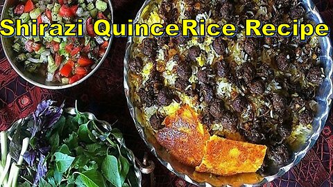 Shirazi Quince Rice Recipe: A Delightful Persian Dish-4K