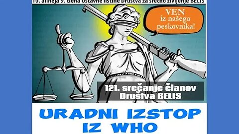 Izstop iz ZN in WHO - Društvo BELIS