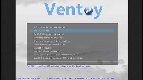 You need Ventoy | Powerful software on a USB stick