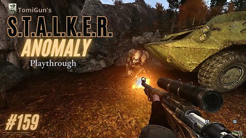 S.T.A.L.K.E.R. Anomaly #159: Leaving the Radar, only a ruined armor protecting my chest