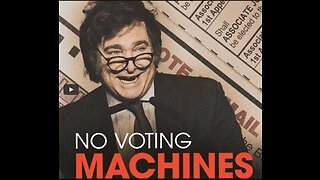 Voting machines testimony (video played) and intro