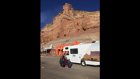 The People’s Convoy in Navajo Nation.