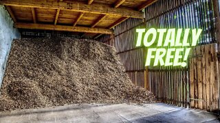 Where To Get The Best Mulch For The Garden!! | Free Mulch!! | Where I Get My Mulch!! So Simple!!