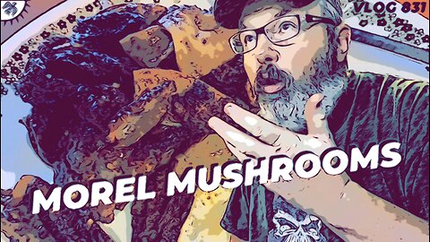 STEAK & EGGS WITH FRESH MOREL MUSHROOMS - (VLOG 831) #cooking #castironcooking #morels