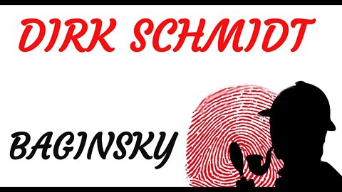 KRIMI Hörspiel - Dirk Schmidt - BAGINSKY