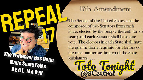 Toto Tonight LIVE "REPEAL 17" - Two Special Guest Tonight