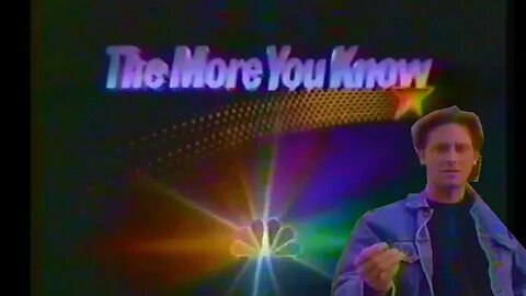 "Coked Out Actor Gives Anti-Drug Rant" NBC The More You Know Drug PSA (1991)