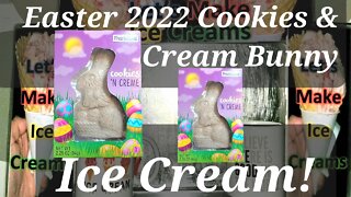 Easter 2022 Ice Cream Cookies & Cream Bunny