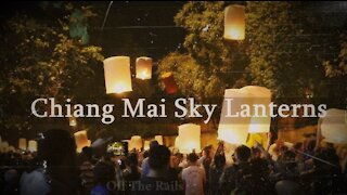 Happy New Year from Chiang Mai with Sky Lanterns