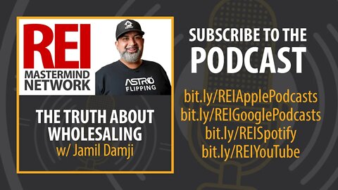 The Truth About Wholesaling with Jamil Damji #243 (audio podcast)