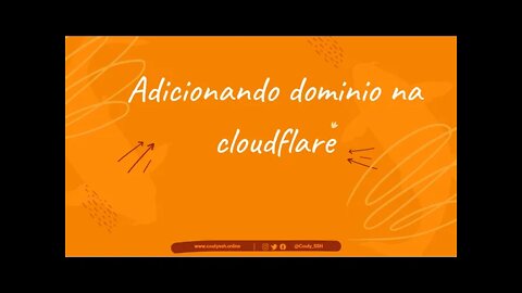 add dominio na cloudflare