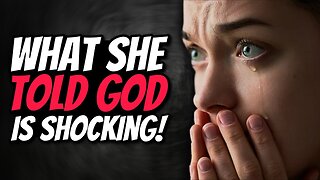 She told God he COULDNT and then this happened...