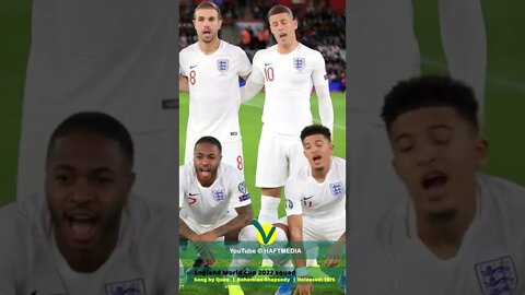 England national football team and Bohemian Rhapsody Song by Queen