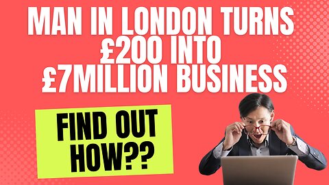 Polish Man Turns £200 To £7 Million Business Find Out How?