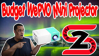 Budget WePVO Mini Projector Unboxing and Review - Must Get