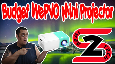 Budget WePVO Mini Projector Unboxing and Review - Must Get