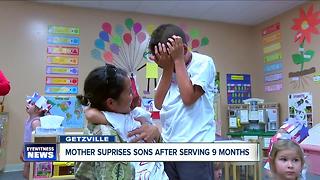 Mother surprises sons after serving 9 months in Afghanistan