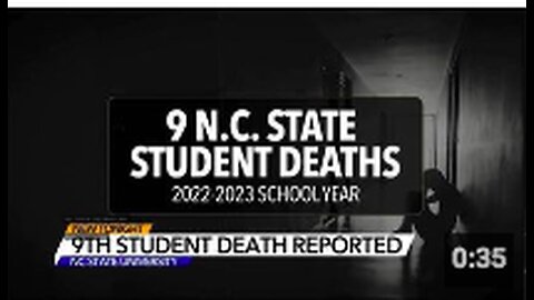 The 'NEW NORMAL' - 9 student deaths at NC State University in a single school year.