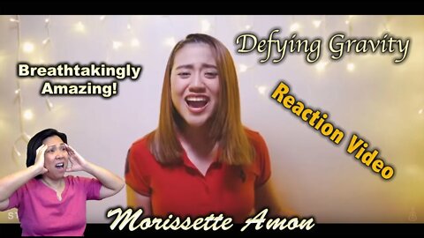 Reaction Video On Morissette Amon's Cover "Defying Gravity"