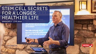 Stem Cell Secrets for a Longer, Healthier Life (Christian Drapeau at Dragonfly LIVE)