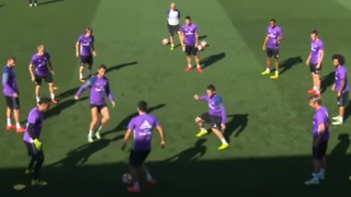 VIDEO: Zidane's son vs Cristiano Ronaldo in training