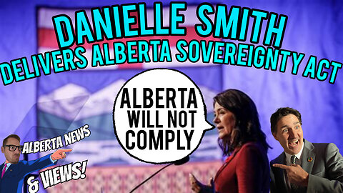 EXPLOSIVE- Danielle Smith DROPS the Alberta Sovereignty Act onto Steven Guilbeault lap.