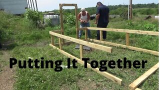 Chicken Tractor Build: Assembling the Base