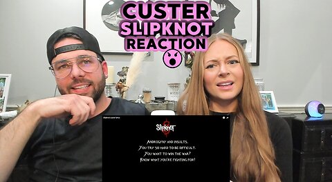 Slipknot - Custer | FIRST TIME HEARING / REACTION / BREAKDOWN ! Real & Unedited