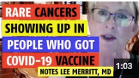 Rare cancers showing up notes Lee Merritt, MD